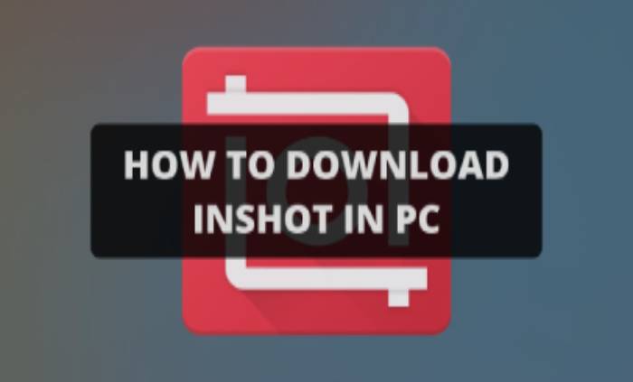 How To Download Inshot On PC